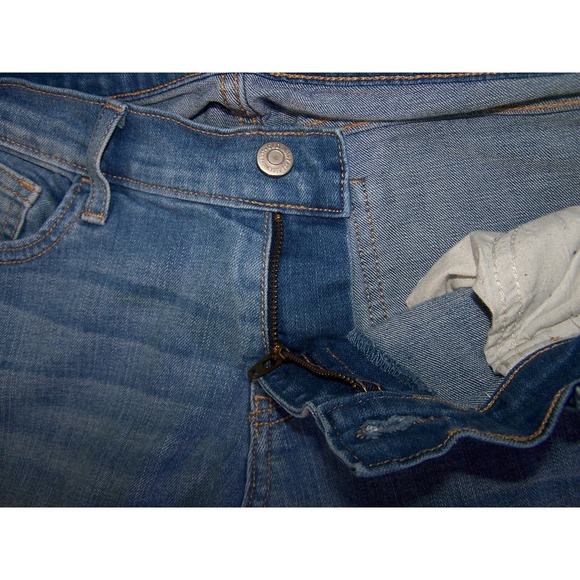 Old Navy Jeans Women's Size 6 30X28 Regular Dark Wash Boyfriend Skinny - Picture 6 of 13